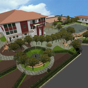 School yard redevelopment, Nea Redestos Thessaloniki