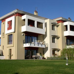 Semi detached houses complex in Nea Redestos, Thessaloniki
